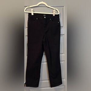 Express Black Ankle & Cropped Jeans